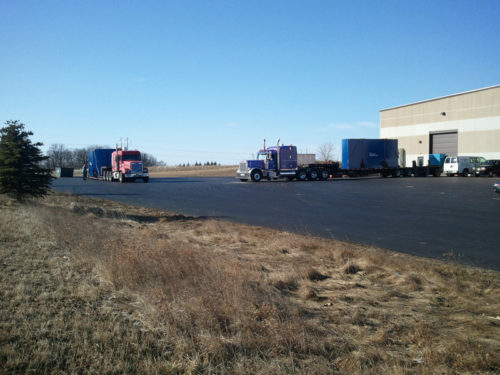 Retirement Vessel Transport Via Trucks