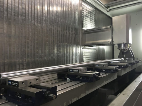 Part in DMF Machining Center